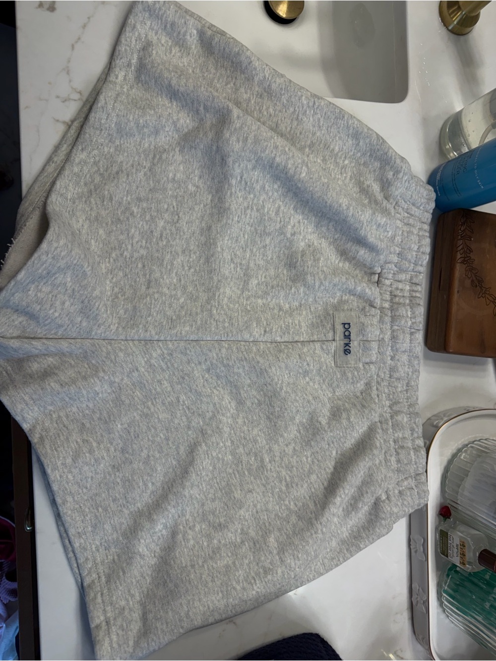 PARKE Grey Sweatshorts